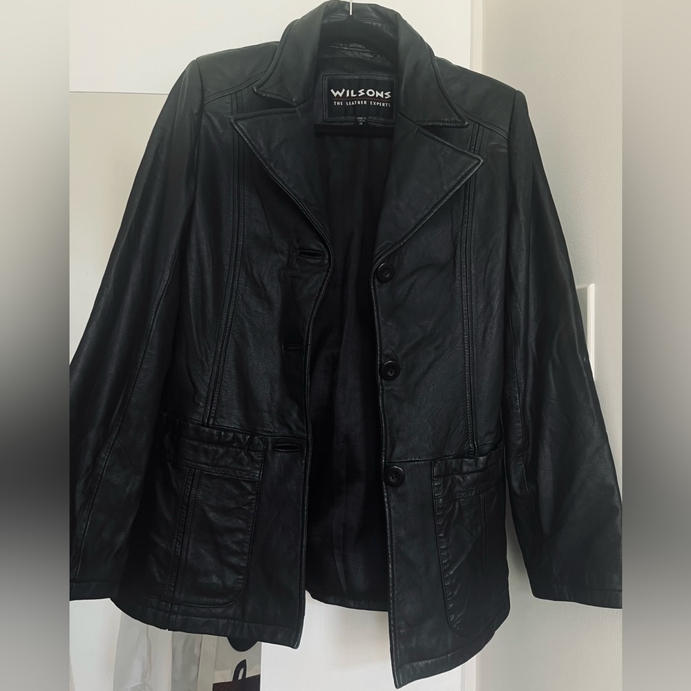 Wilson's leather blazer